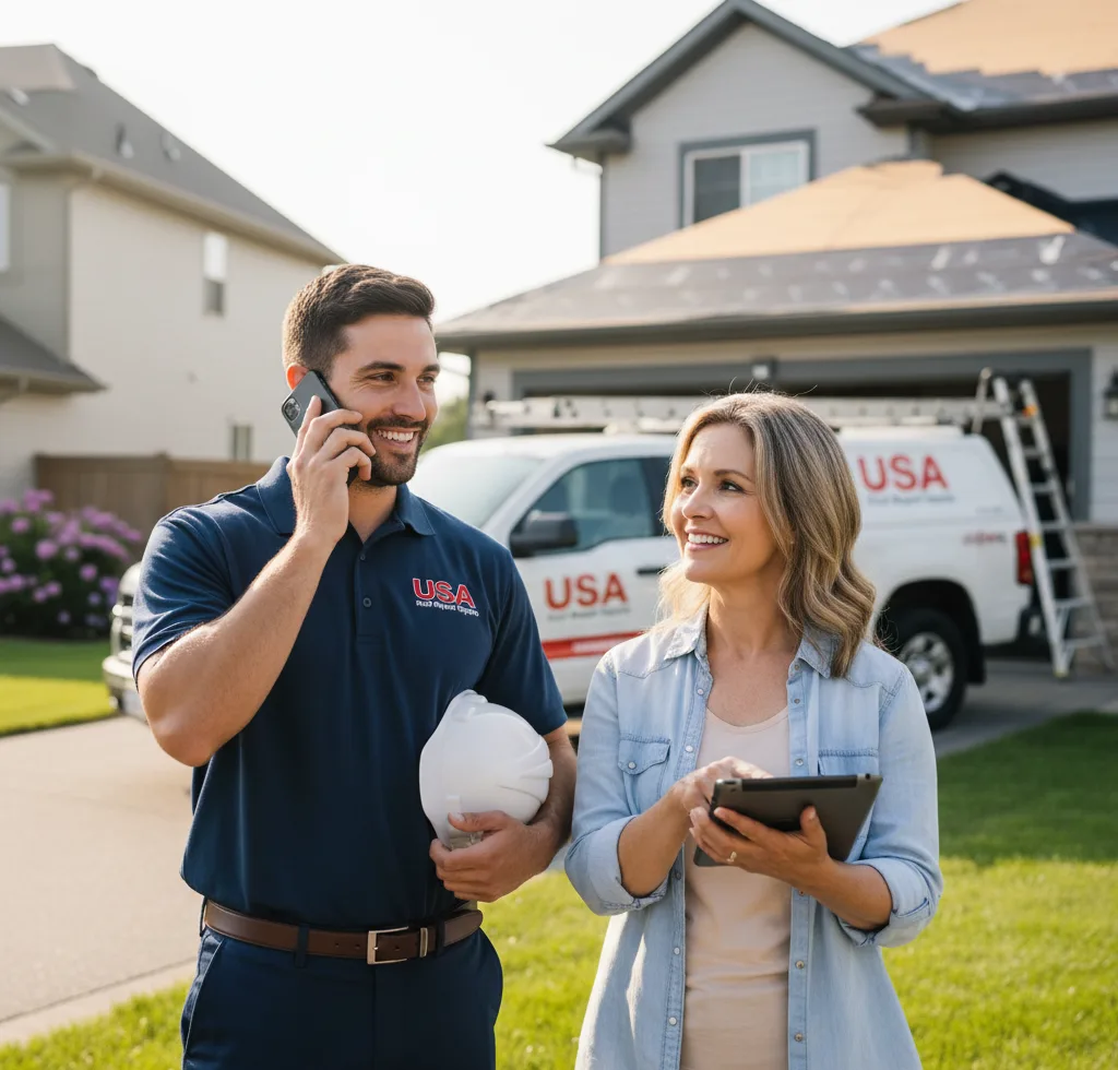 USA Roof Repair Experts customer support in Sand Springs